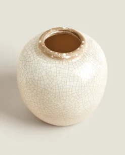 ZARA Home Crackled Vase