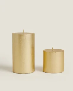 ZARA Home Cylindrical Christmas Candle