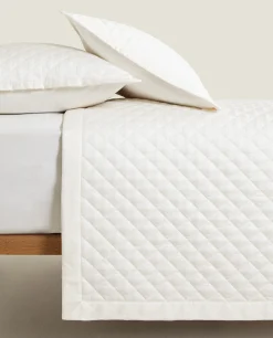 ZARA Home Diamond-Pattern Quilt
