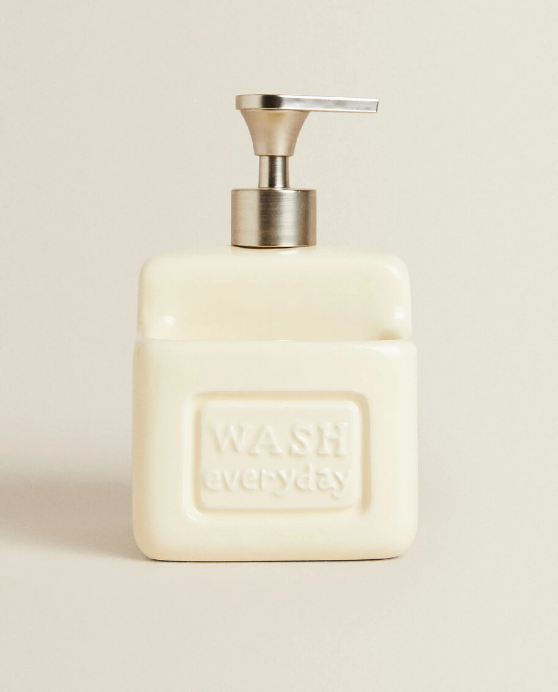 ZARA Home Dish Soap Dispenser With Storage