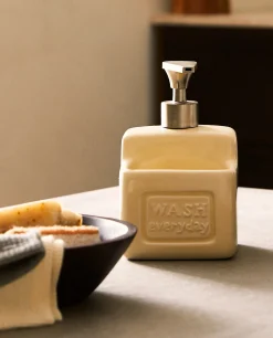 ZARA Home Dish Soap Dispenser With Storage