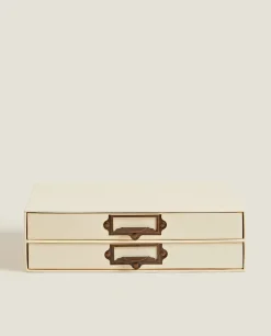 ZARA Home Document Holder With Drawers