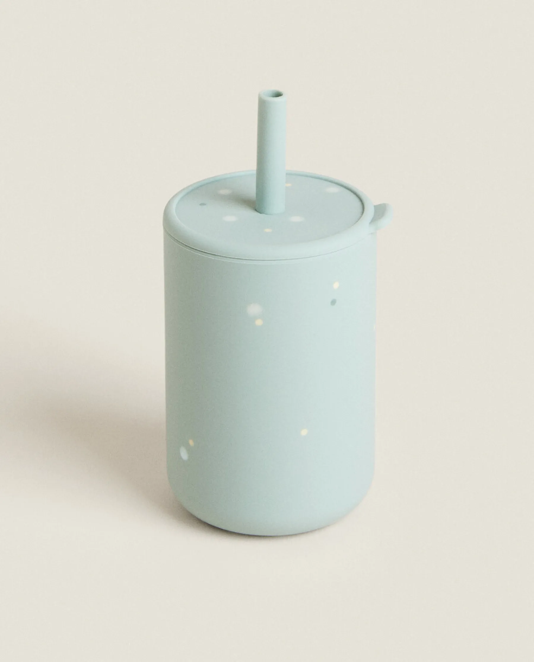 ZARA Home Dots Silicone Tumbler With Straw