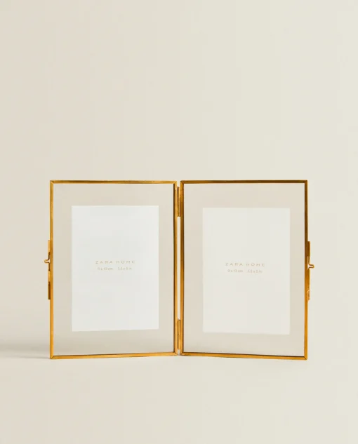 ZARA Home Double Gold Frame