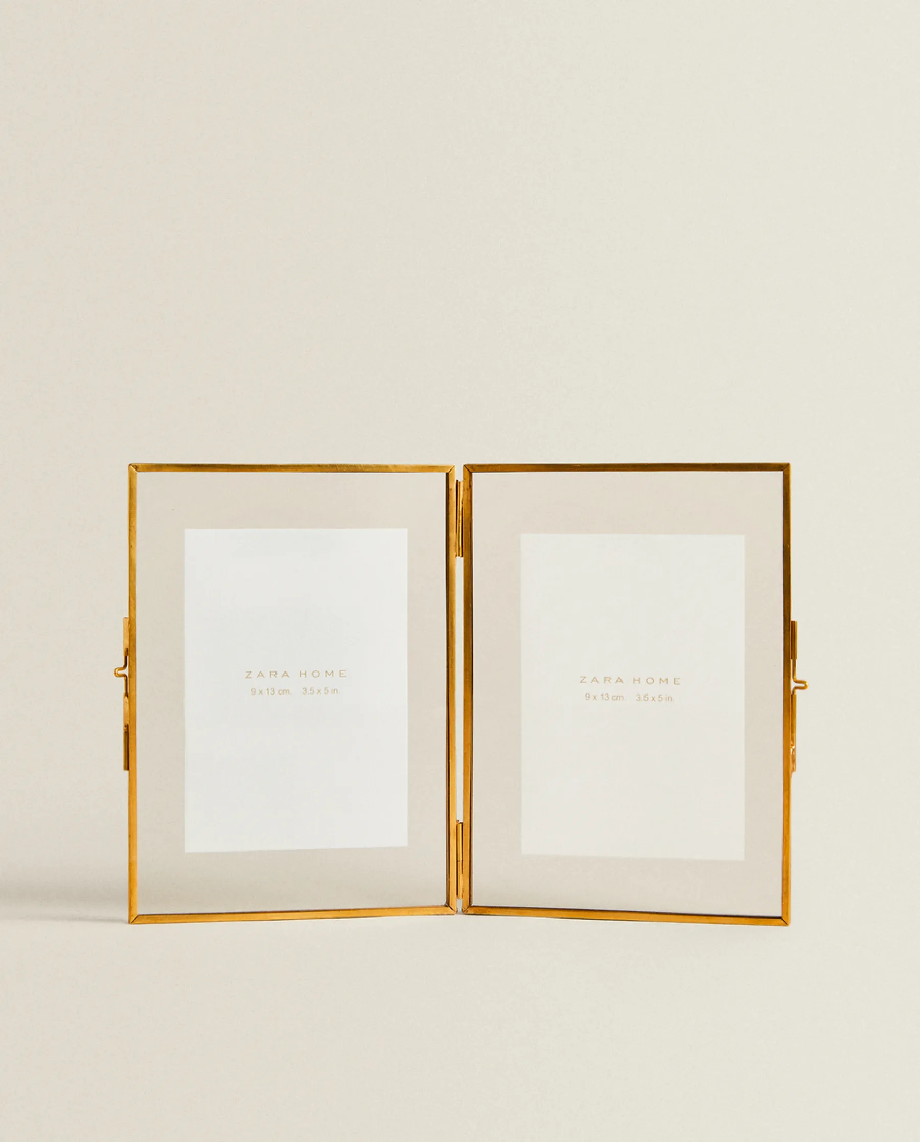 ZARA Home Double Gold Frame