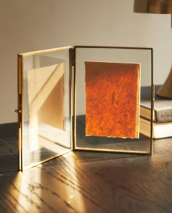 ZARA Home Double Gold Frame