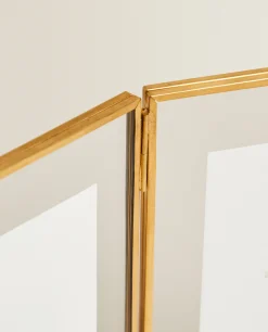 ZARA Home Double Gold Frame