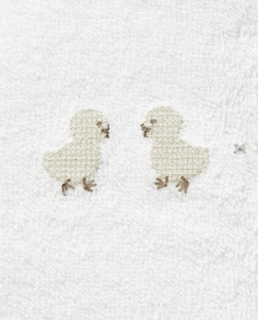 ZARA Home Duck Cross-Stitch Bib