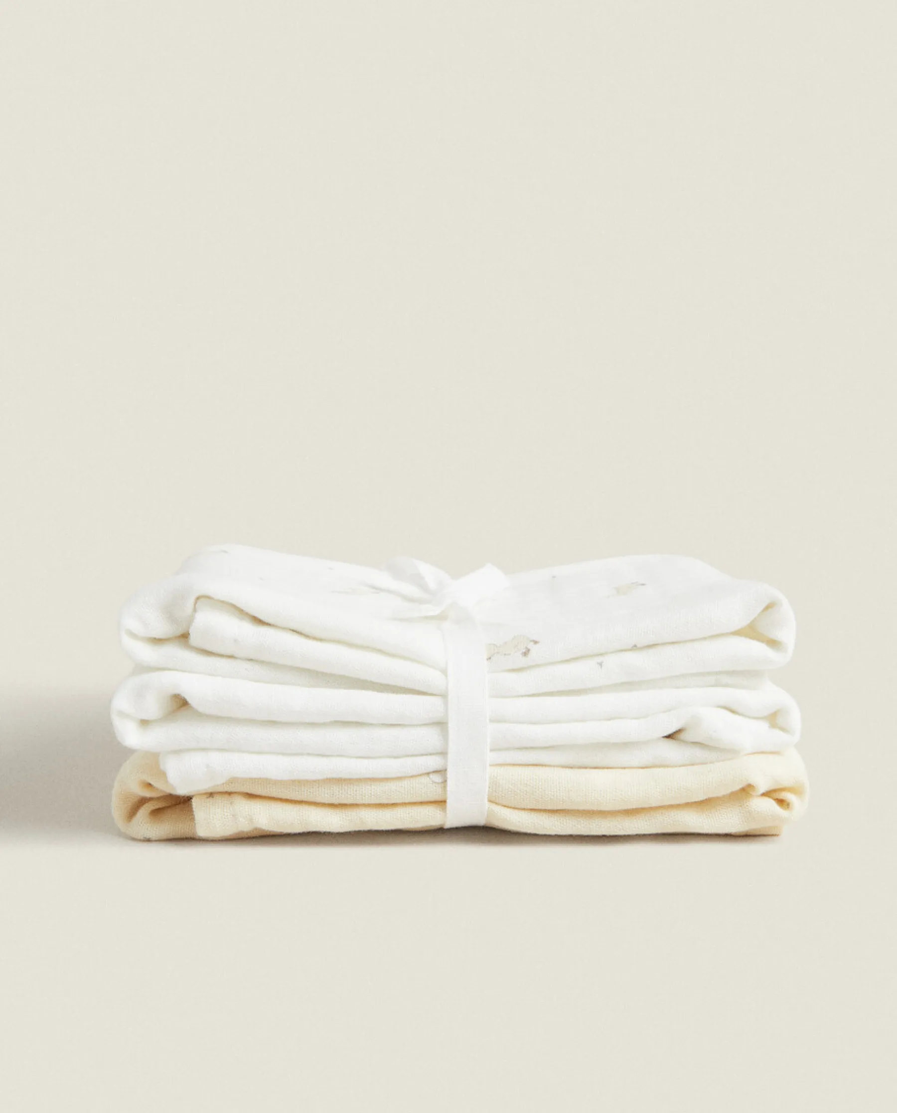ZARA Home Duck Muslin Cloth (Pack Of 3)