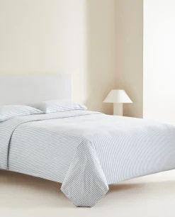 ZARA Home Duvet Cover With Narrow Stripes