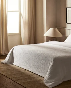 ZARA Home Duvet Cover With Raised Bedspread Effect