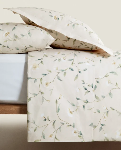 ZARA Home Duvet Cover With Roses