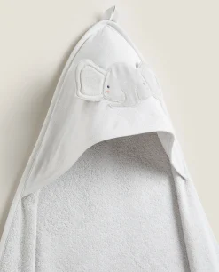 ZARA Home Elephant Cotton Terrycloth Cape