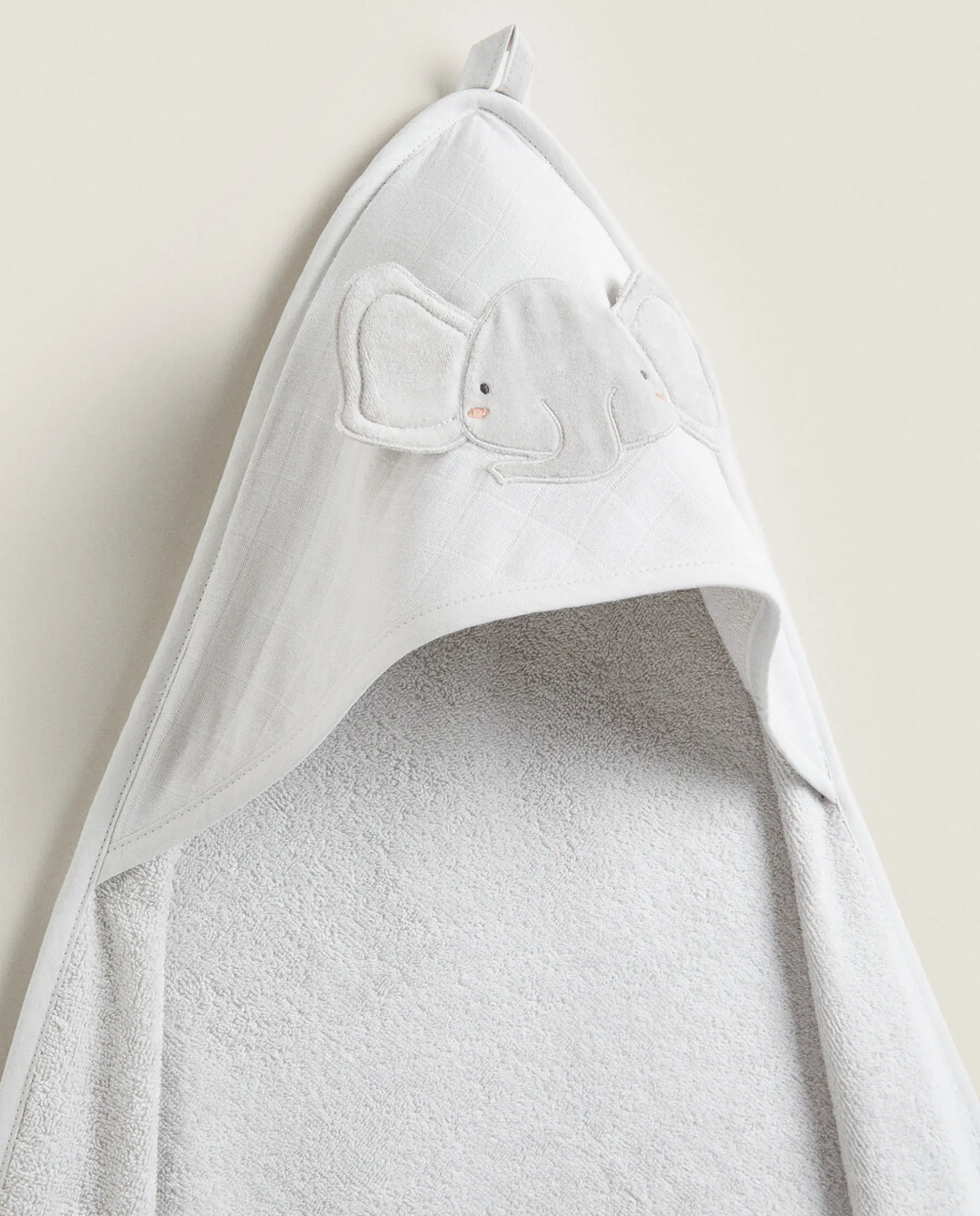 ZARA Home Elephant Cotton Terrycloth Cape