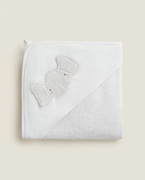 ZARA Home Elephant Cotton Terrycloth Cape