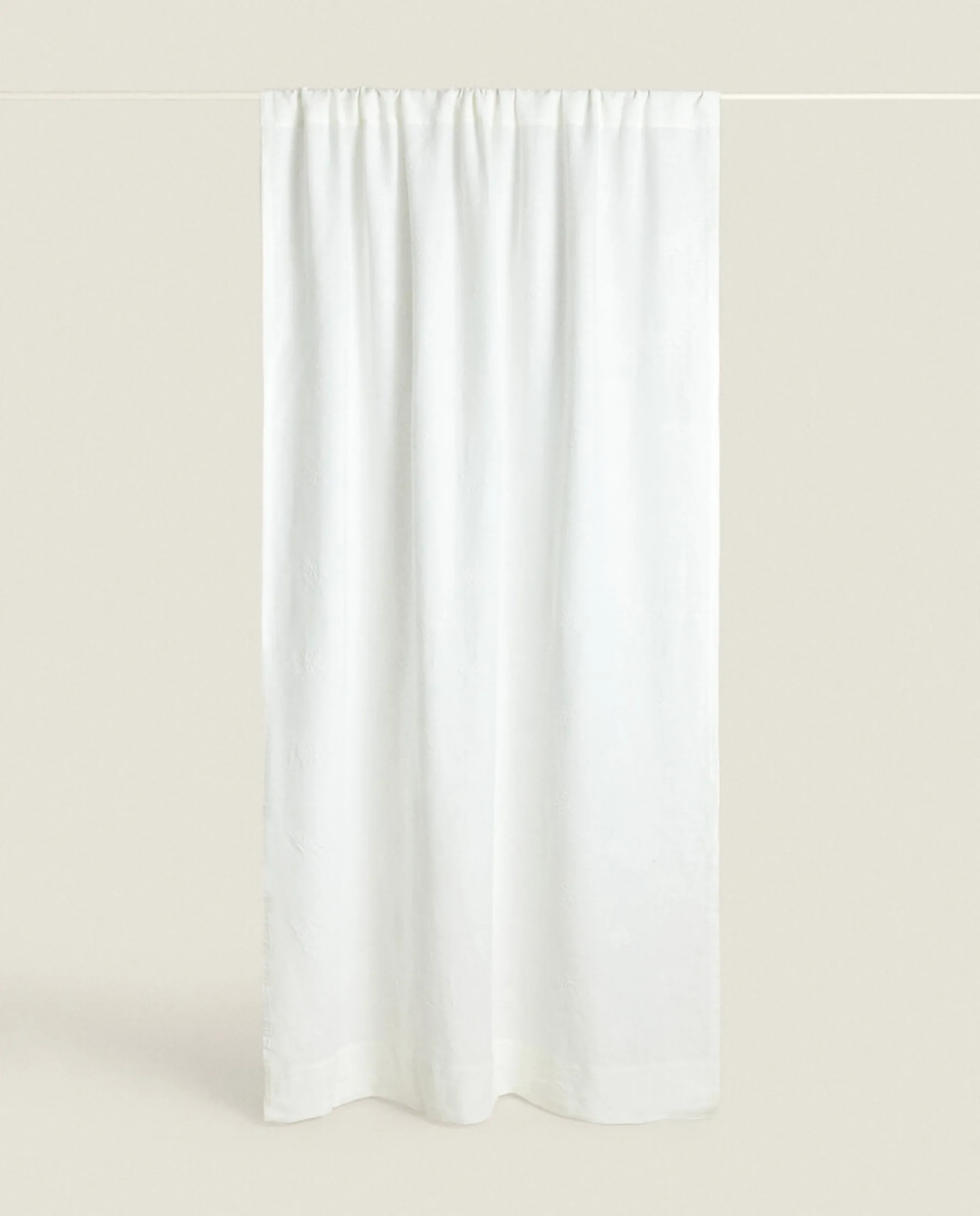 ZARA Home Embroidered Curtain