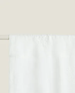 ZARA Home Embroidered Curtain