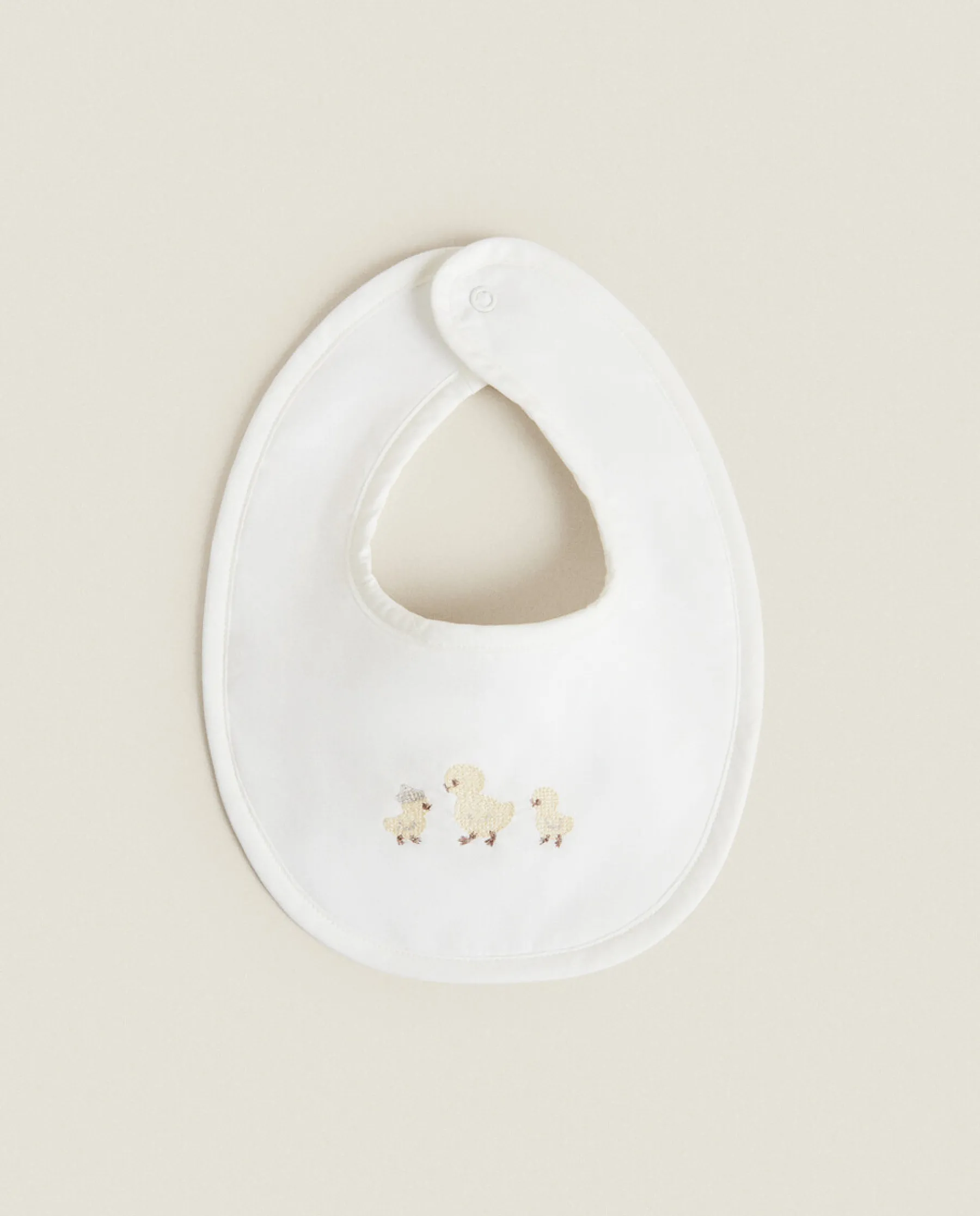 ZARA Home Embroidered Duck Bib