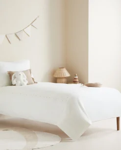 ZARA Home Embroidered Moons And Stars Duvet Cover