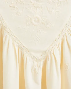 ZARA Home Embroidered Nightgown
