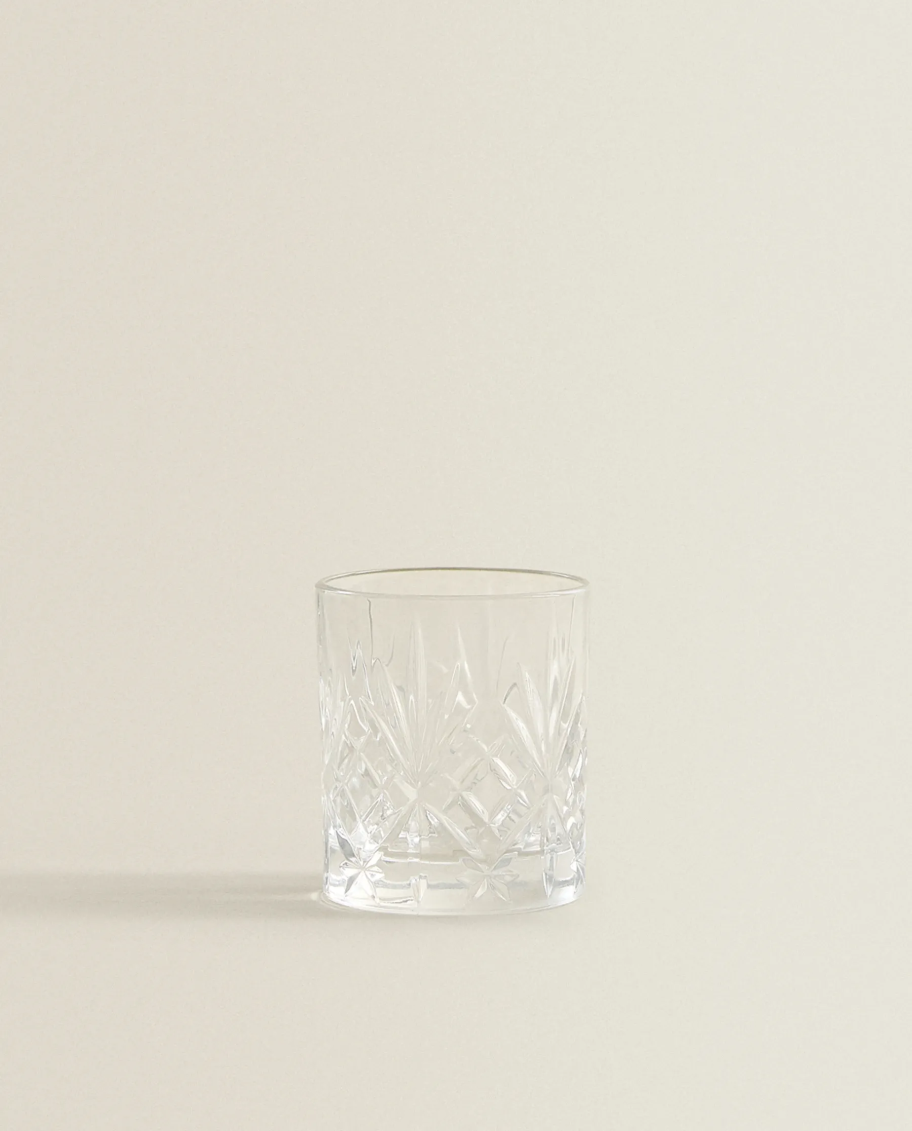 ZARA Home Engraved Crystalline Shot Glass