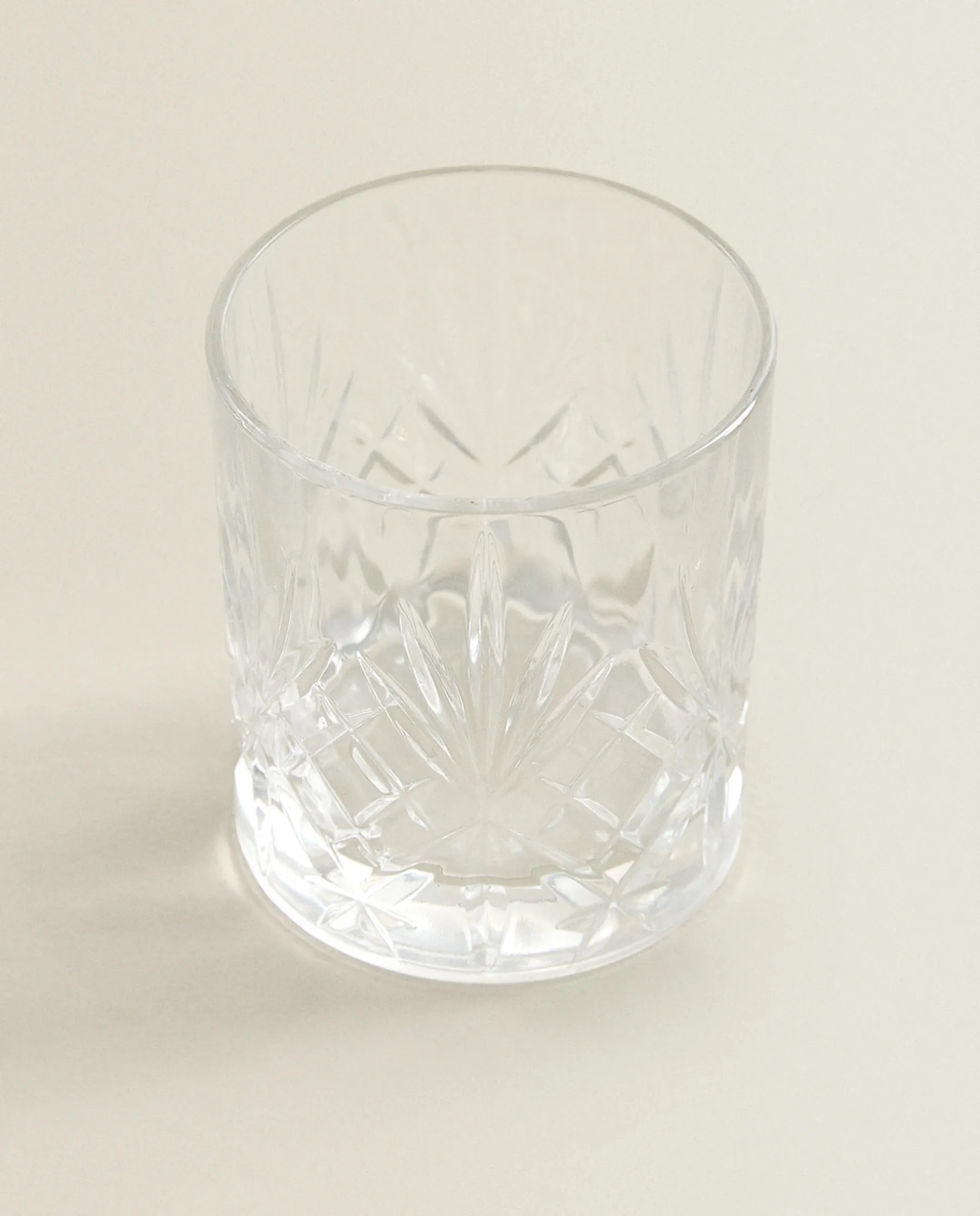 ZARA Home Engraved Crystalline Shot Glass