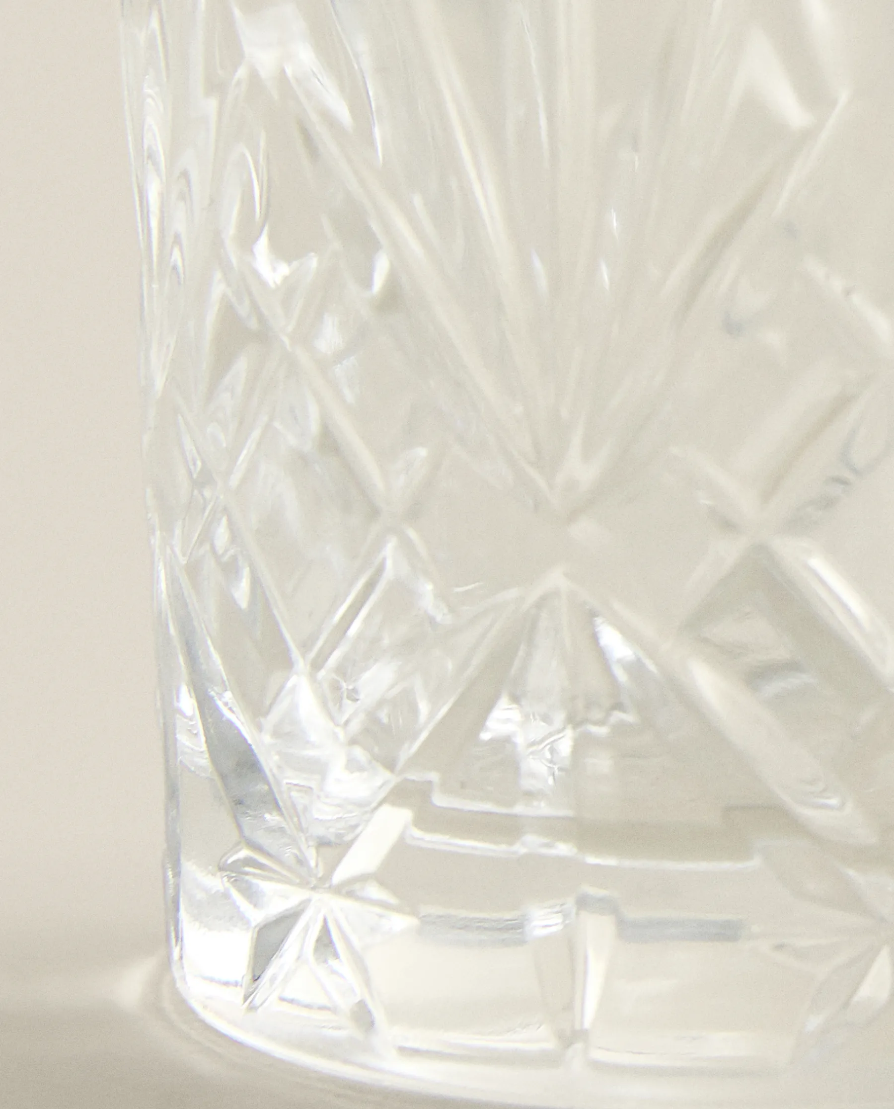 ZARA Home Engraved Crystalline Shot Glass