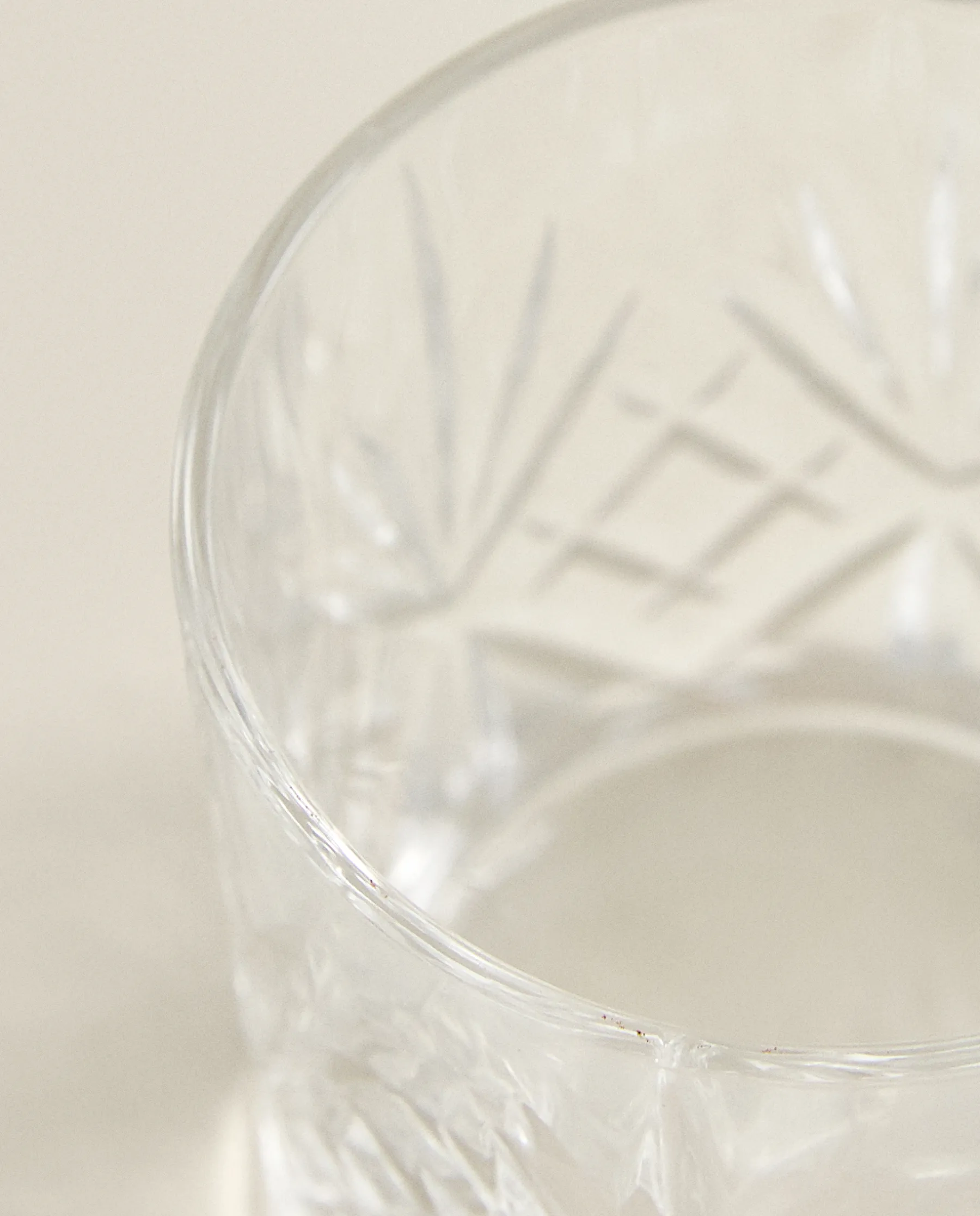 ZARA Home Engraved Crystalline Shot Glass