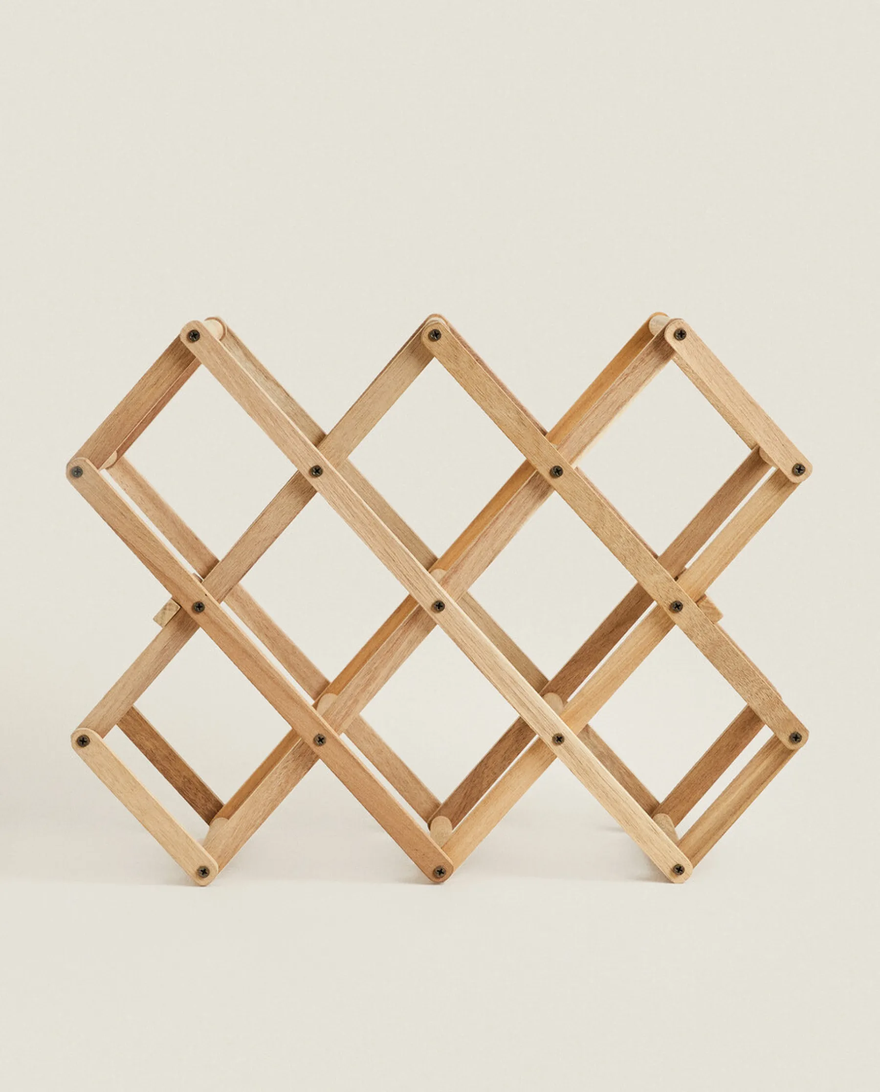 ZARA Home Extendible Wooden Bottle Stand