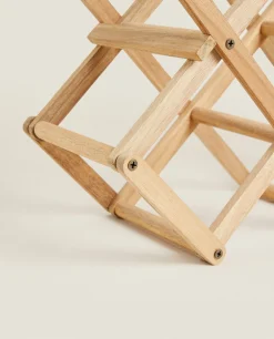 ZARA Home Extendible Wooden Bottle Stand