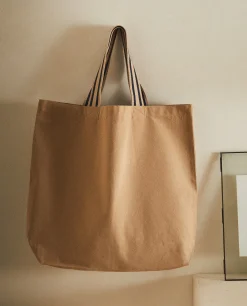 ZARA Home Fabric Tote Bag
