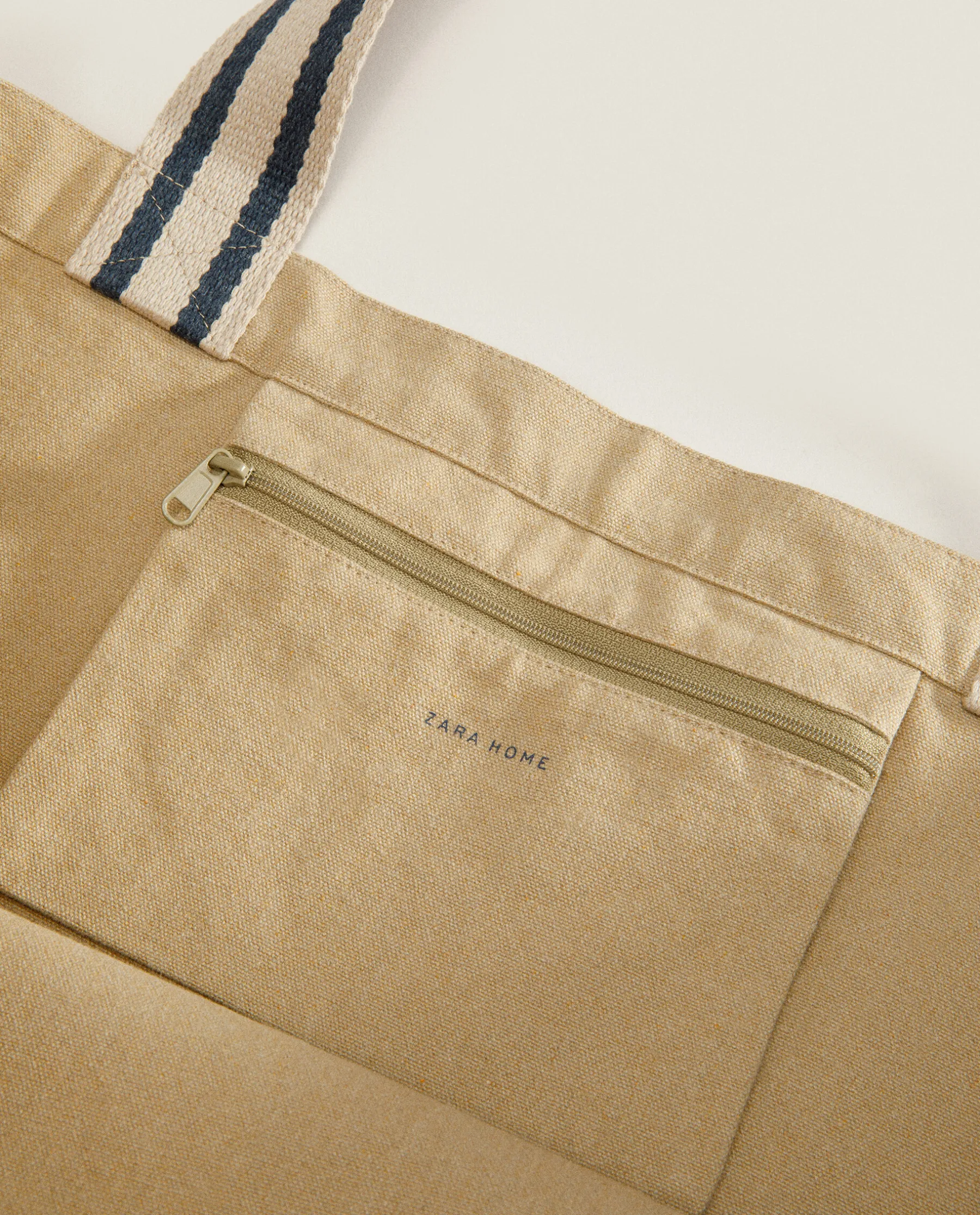 ZARA Home Fabric Tote Bag