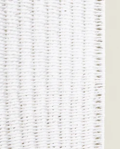 ZARA Home Fabric-Lined Laundry Hamper