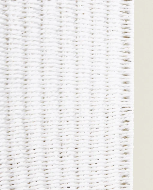 ZARA Home Fabric-Lined Laundry Hamper