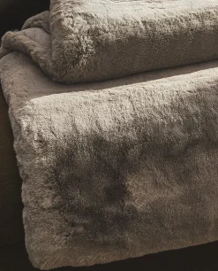 ZARA Home Faux Fur Blanket