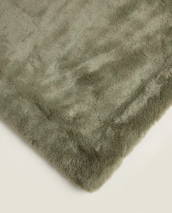 ZARA Home Faux Fur Blanket