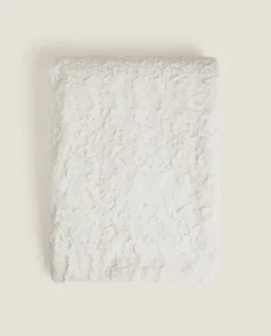 ZARA Home Faux Fur Blanket