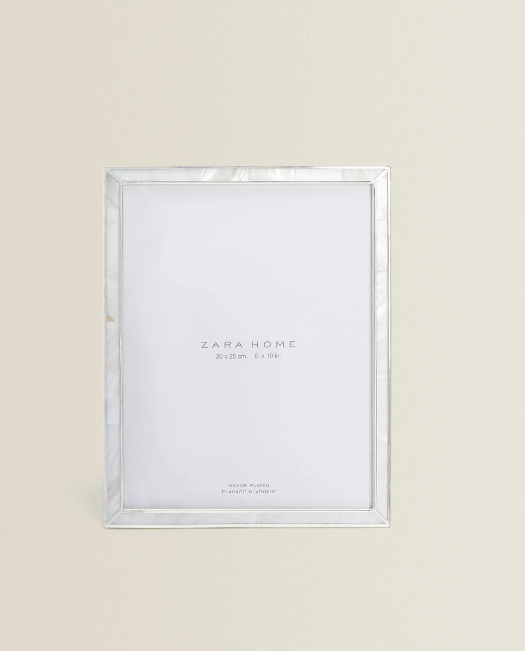 ZARA Home Fine-Edge Mother-Of-Pearl Frame