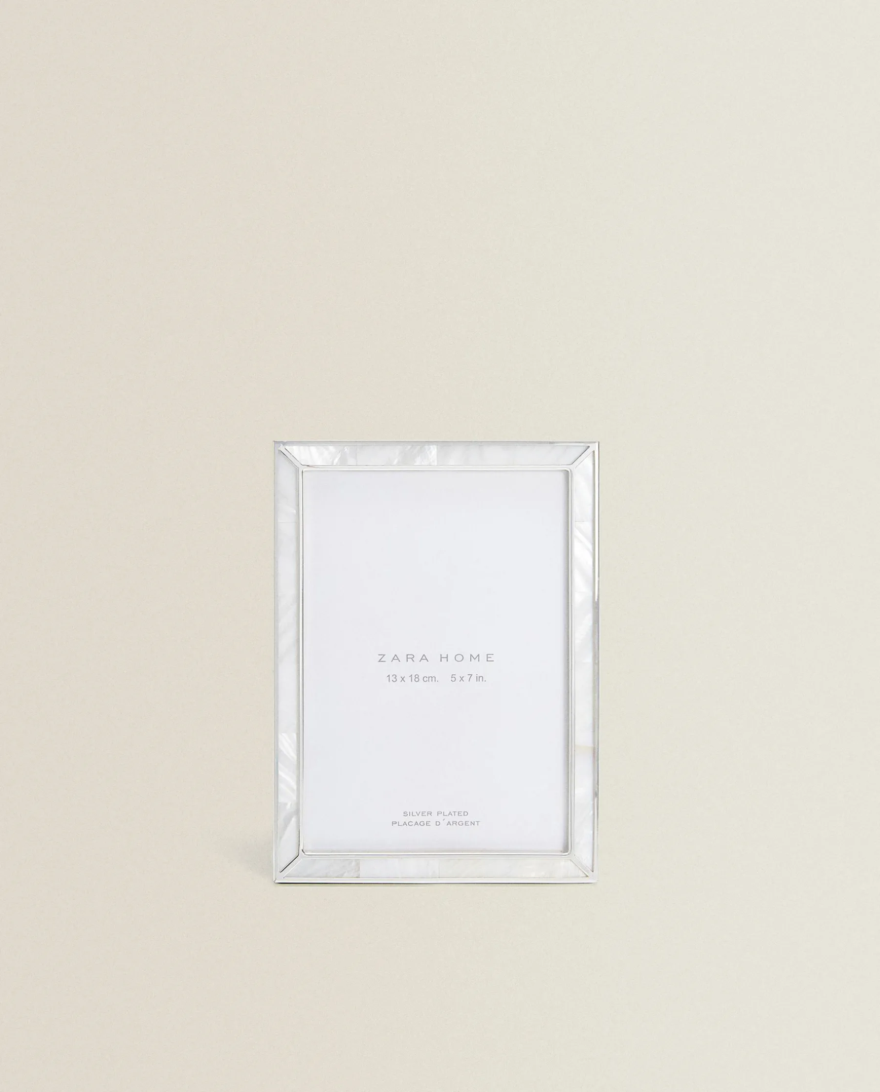 ZARA Home Fine-Edge Mother-Of-Pearl Frame