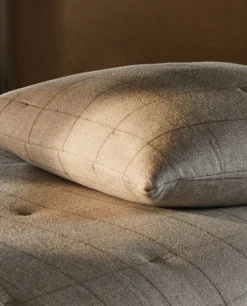 ZARA Home Flannel Throw Pillow Cover