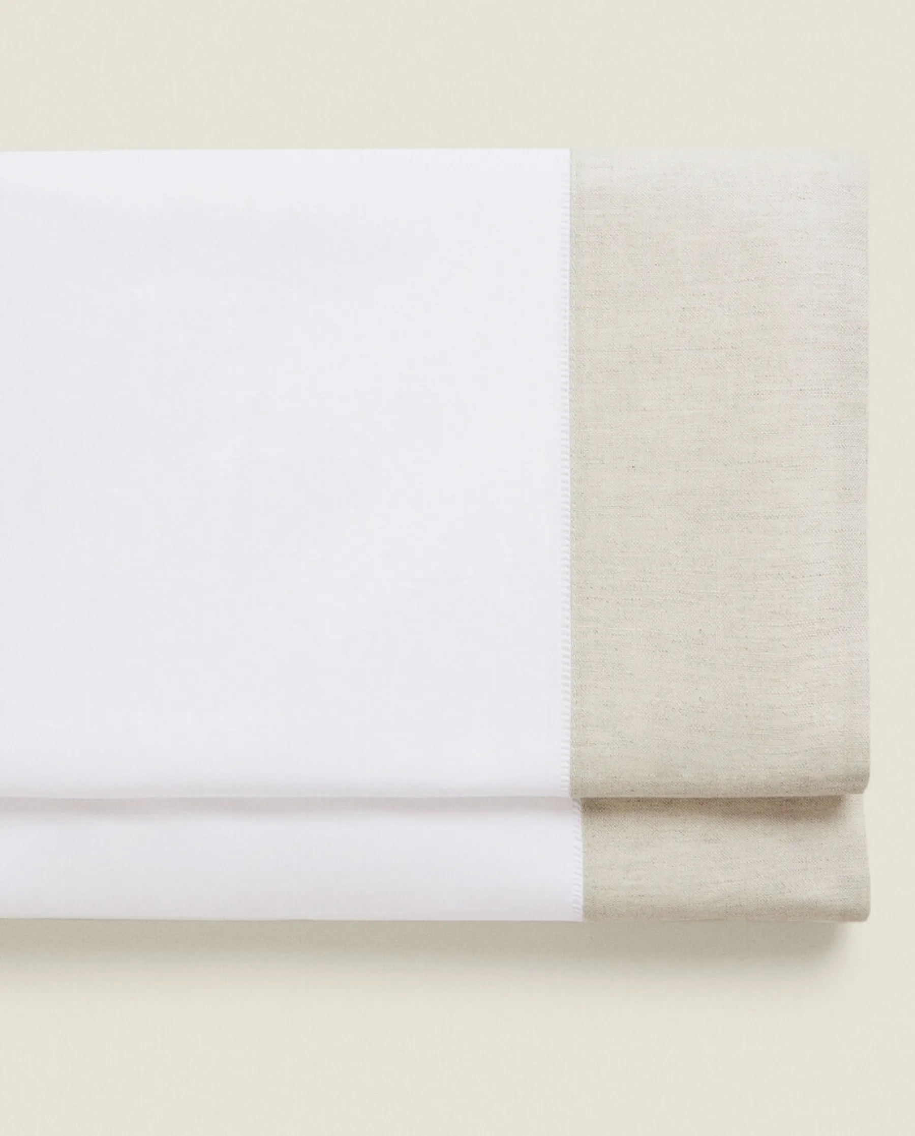 ZARA Home Flat Sheet With Border
