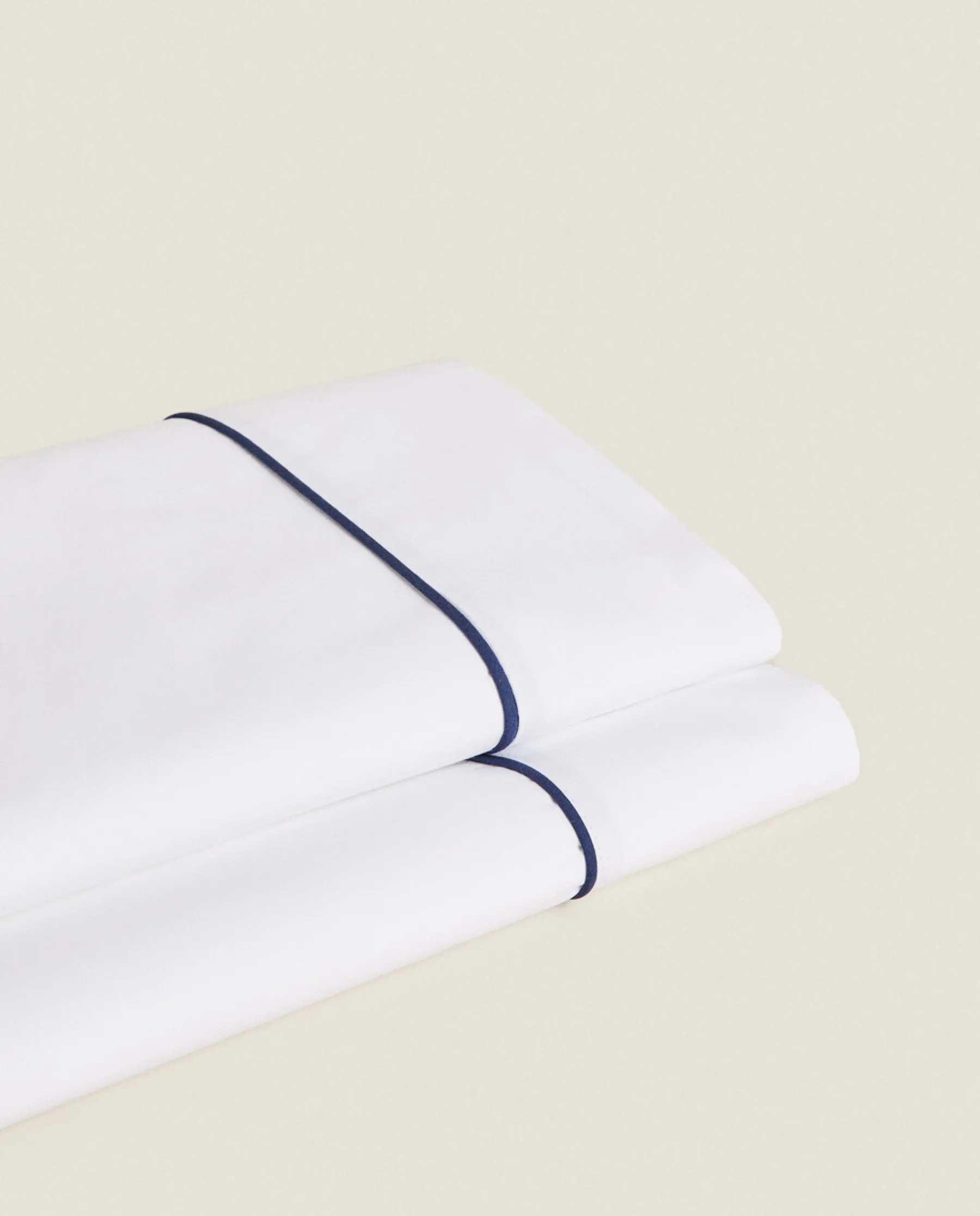 ZARA Home Flat Sheet With Piping
