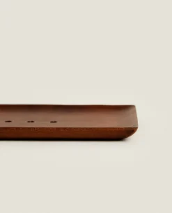 ZARA Home Flat Wood Soap Dish
