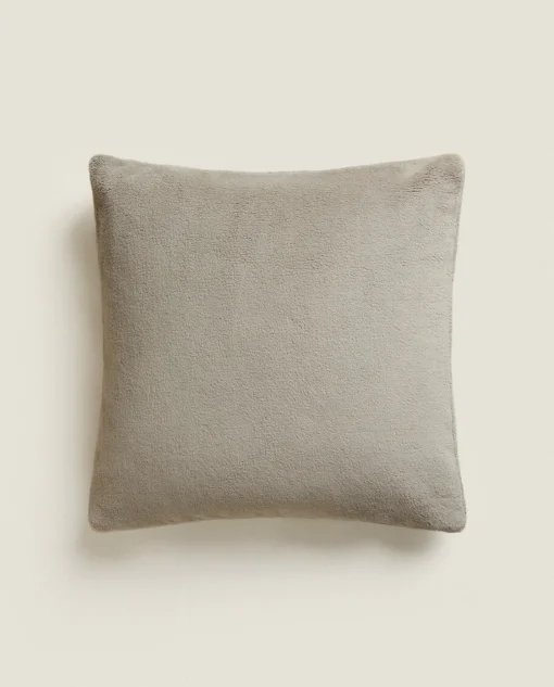 ZARA Home Fleece Throw Pillow Cover