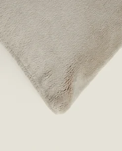 ZARA Home Fleece Throw Pillow Cover