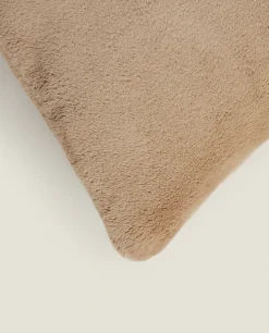 ZARA Home Fleece Throw Pillow Cover