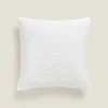 ZARA Home Floral Embroidered Throw Pillow