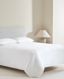 ZARA Home Floral Embroidery Flat Sheet