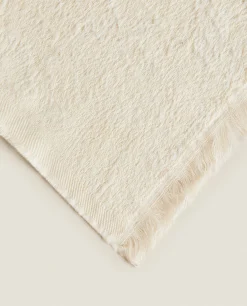 ZARA Home Floral Jacquard Blanket