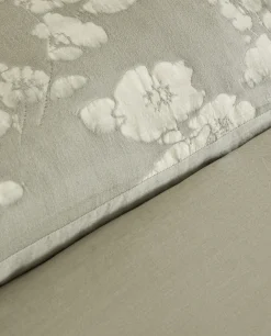 ZARA Home Floral Jacquard Duvet Cover